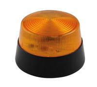Velleman luz intermitente led naranja, 12 v dc, 77 mm, 15 led, lámpar