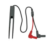Velleman Pinzas de prueba de componentes SMD, cable de 40 cm, punta fina, máx. 24 V/1 A, perfecta para probar, medir, reparar o sustituir componentes SMD