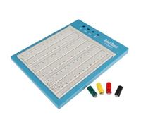 Velleman Placa de pan de alta calidad, sin soldadura, 2420 contactos, compatible con Arduino, ABS, gris