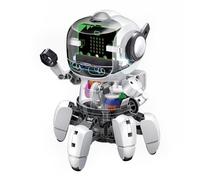 Velleman Robot Educativo Tobbie II con Micro:bit, Kit Stem programable con sensores y Motor, aprende programación con Este Robot Interactivo para jóvenes y Adultos, Funciona con Pilas