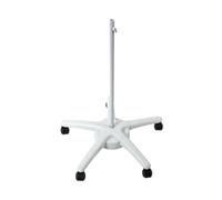 Velleman Soporte de lámpara de Aumento móvil con Ruedas, Compatible con los Modelos VTLAMP y VTLLAMP, Base de Metal Resistente, Movimiento Suave, iluminación Estable para Uso en Laboratorios de