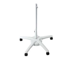 Velleman Soporte de lámpara de Aumento móvil con Ruedas, Compatible con los Modelos VTLAMP y VTLLAMP, Base de Metal Resistente, Movimiento Suave, iluminación Estable para Uso en Laboratorios de