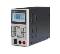 Velleman Suministro de laboratorio, corte, ajustable, 0-30 VCC/0-3 A, limitación actual, protección contra cortocircuitos, pantalla LCD, gris