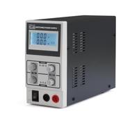 Velleman Suministro de Laboratorio, Corte, Ajustable, 0-30 VCC/0-5 A, limitación de Corriente, protección contra Cortocircuitos, Pantalla LCD, Gris