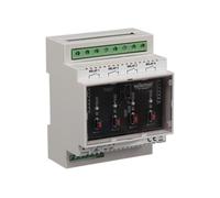 Velleman Tarjeta de relé WLAN, apta para montaje en carril DIN, 4 relés, 12-24 V CC, 16 A