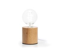 Velleman v-stand-cyl-oak lámpara de mesa e27 2 w led madera