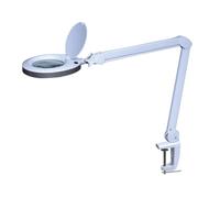 Velleman Lámpara Lupa LED con Pinza, Lupa con luz 8 W, 60 Leds, Aumento 3X, Lente de 8 dioptrías 127 mm, luz Diurna 6500 K, para Lectura, Diamond Painting, Hobby, Belleza y precisión