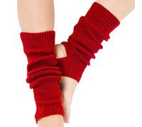 Vellette Calentadores para Mujer Cálido Invierno Calentadores de Pierna Calcetines para Botas de Punto Polainas para Señoras Niños