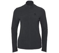 Vellón para mujer Odlo Mid layer 1/2 zip ROY (gris pizarra - rayas negras)