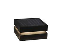 VELLOW Lámpara De Poste Lámpara De Columna Linterna Método De Conexión De Energía Exterior Minimalista Moderno Lámparas De Estigma para Jardín, Apto para Postes De Madera De 4x4, 5x5 O 6x6