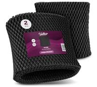 Vellto 2X Filtro Aire Compatible con Philips HU2510 Filtro Repuesto Humidificador Evaporación Higiénica Lavable Eficiente Recambio Purificador Ambiente Interior