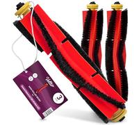 Vellto 3X Cepillo Principal Rotativo Compatible con Xiaomi Roborock S5 MAX S6 Pure MaxV S60 S65 E4 E5 Recambios Robot Aspirador Rodillo Cerdas Limpieza Profunda Accesorios Repuesto
