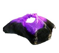 Velo de danza del vientre para mujer, Velo for danza del vientre hecho a mano teñido de seda Real bufanda for escenario chal accesorios varios tamaños