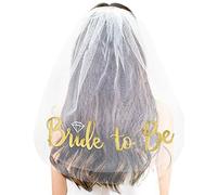 Velo de despedida de soltera para novia, velo de novia corto para mujer - Velo de novia elegante Velos de boda de lujo - Velo de novia elegante, velo de despedida de soltera, velo de novia