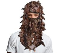 Velo de Francotirador, Cobertura Completa de la mascarilla de Camuflaje de Camuflaje Transpirable, Equipo de Caza para Pescar Caminatas al Aire Libre