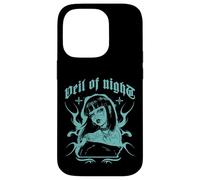 Velo de la Noche - Chica Anime japonés Streetwear Carcasa para iPhone 14 Pro