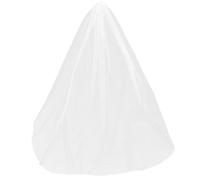 Velo de novia largo beige de una sola capa con peine de longitud 0 8 simple elegante accesorio de boda para mujer beige 2 ètre