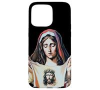 Velo de Santa Verónica Cara Santa Devoción Católica Santo Nombre Jesús Carcasa para iPhone 15 Pro Max