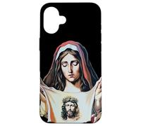 Velo de Santa Verónica Cara Santa Devoción Católica Santo Nombre Jesús Carcasa para iPhone 16 Plus