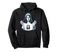 Velo de Santa Verónica Cara Santa Devoción Católica Santo Nombre Jesús Sudadera con Capucha
