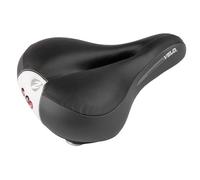 Velo Fahrradsattel Newport Gemini Sillín para Bicicleta, Unisex, Schwarz, 212 mm