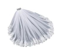 Velo floral para novia de boda con peine fijo, tiaras largas de tul, para ceremonia, fotografía, tules simples, tocados de fiesta