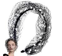 Velo Headband Comfortable Mesh Pearls - ABS Mesh 37cm