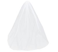 - Velo largo beige de una sola capa con peine de 0 8 de largo, accesorio de boda para mujer puro. 0.8 ètre