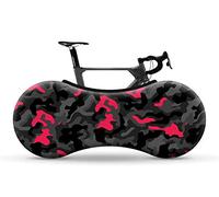 Velo Sock Camo (Black - Pink) Bike Cover, Unisex-Adult, Talla única