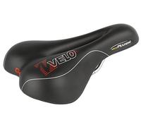 Silla VELO Negra Mate 255x177 mm, Acero con Gel, 477g, Sin Abrazadera Velo