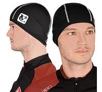 VeloChampion Casquete de Ciclismo Termico Gorro Bajo-Casco Sport Negro XS (48-54cm / 18.8"-21.2")