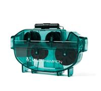 VeloChampion Herramienta de Limpieza de Cadena de Bicicleta - Limpiador de Eficiente - Herramienta Ideal para el Mantenimiento de la Cadena - Fácil de Usar para Todas las Bici (1, Verde)