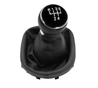 Velocidad Coche Para VW Para Caddy 2 II MK2 2004-2009 Para Touran 2003-2010 Pomo Cambio Marchas 5/6 Velocidades Palanca Cambios Cubierta Funda Fuelle Negro(5 Speed)