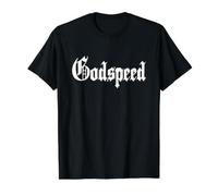 Velocidad DE Dios Buena Suerte Éxito Prosperidad Diseño de Camiseta gráfica económica, Hombre, Negro, S