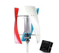 Velocidad del viento de 2 m/s comenzando generador eólico de 3000 W