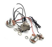 Velocidad Electrónica Grande 500K Tres De La Asamblea 1T1V De La Haz De Cables De La Guitarra Eléctrica Arnés de cableado para instrumentos musicales