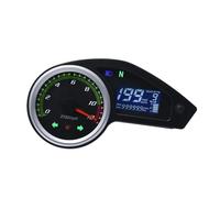 Velocidad Gear Display Para Brasil 250 Para RPS Para Hawk 250 Motocicleta Tacómetro Digital Universal 12000RPM Odómetro Tacómetro Panel De Instrumentos(Type c)