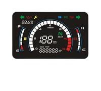 Velocidad Gear Display para EX5 Velocímetro Digital Motocicleta, Tablero De Instrumentos para, con Soporte, Universal, Ajustable(Type z)