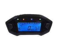 Velocidad Gear Display Velocímetro Universal Motocicleta con 7 Colores Parte Posterior Tablero Instrumentos, Odómetro Digital Ajustable para 1, 2 Y 4 Cilindros(Type b)