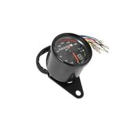 Velocidad Gear Display Velocímetro Universal para Motocicleta De 12 V, Odómetro, Indicador Digital, Medidor Velocidad, Tablero Instrumentos, Equipo para(Black)