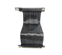 Velocidad Rápida PCIe 5.0 X16 Tarjeta De Gráficos Cable De Extensión GPU 90 Grados Cableado En Ángulo Recto Ancho Banda Bidireccional Extensión PCIe Frecuencia