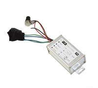 Velocidad variable continua para interruptor controlador de motor de cepillo PWM DC 12 V 24 V 48 V 60 V compatible con carga de motor de 20 A CC y ajuste del potenciómetro