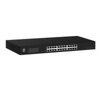 Velocidades Gigabit: lleve sus datos al siguiente nivel El GEU-2431 es un conmutador Gigabit Ethernet de 24 puertos que le permite