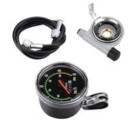 Velocímetro de bicicleta de montaña de fácil instalación para un seguimiento preciso de la velocidad en varios escenarios de conducción, fabricado a partir de aluminio ligero, velocímetro analógico de