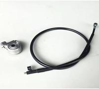 Velocímetro de Motocicleta, odómetro, Engranaje Impulsor, Sen-SOR de Velocidad de Cable de Eje Suave for 100cc 110cc 125cc GY6(Complete Set (Left))