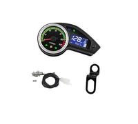 Velocímetro De Motocicleta, Tacómetro, Instrumento Digital LCD, Odómetro, Tablero De Moto Motocicleta Para 12V Universal Velocímetro(With Z Bracket)