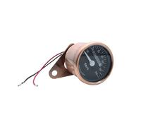 Velocímetro Digital Medidor de odómetro para motocicleta, retro, cobre, universal, 0 a 140 km/h, 12 V