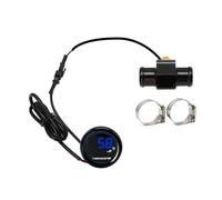Velocímetro Digital Odómetro, velocímetro, medidor de temperatura motocicleta, del agua redondo con adaptador sensor 22 mm