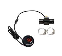 Velocímetro Digital Odómetro, velocímetro, medidor de temperatura motocicleta, del agua redondo con adaptador sensor 22 mm