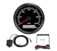 Velocímetro digital para barco, motor paso a paso de 7 colores, 0 a 120 KM, IP67, resistente al agua, fácil de leer, para yate, RV, camión, motocicleta